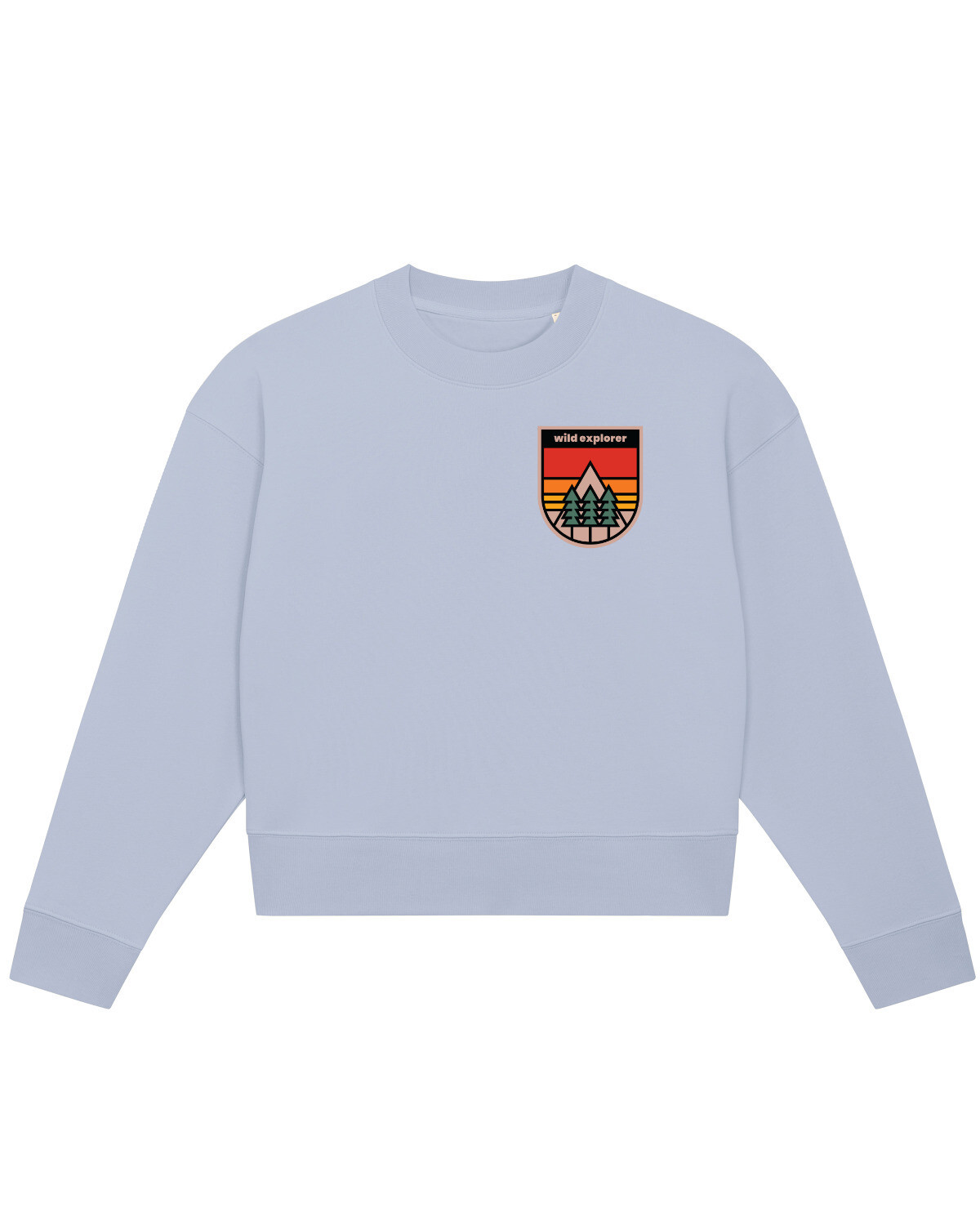 

Толстовка wat Apparel Wild explorer, цвет Serene Blue