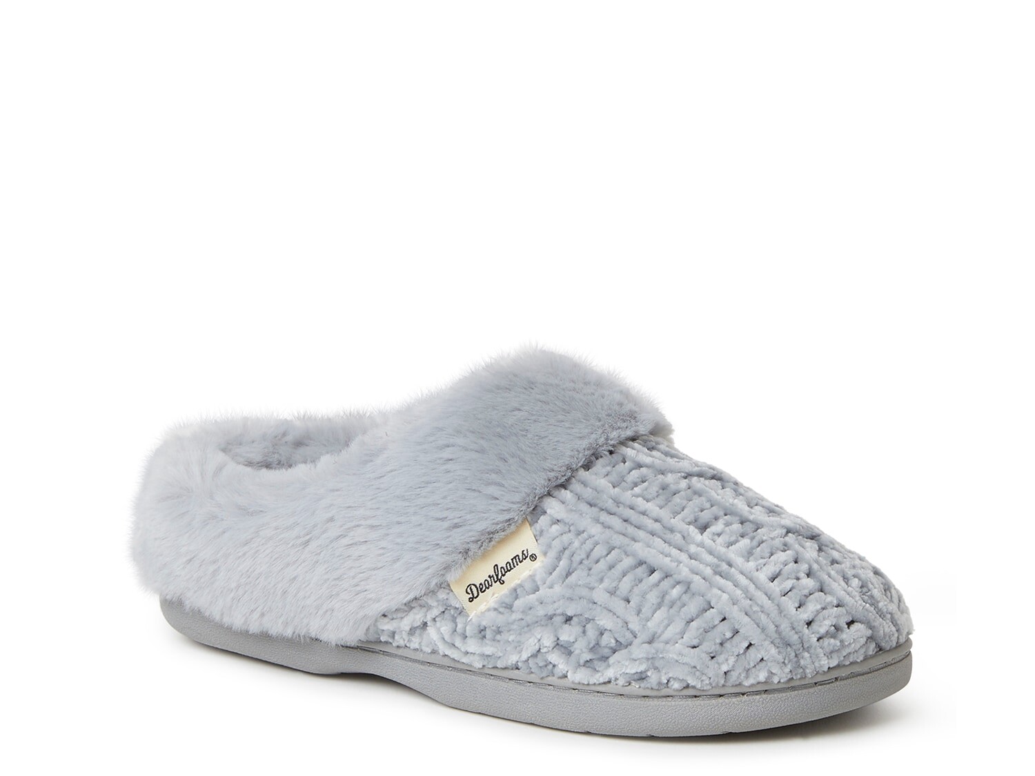 Тапочки Claire Scuff Dearfoams, серый