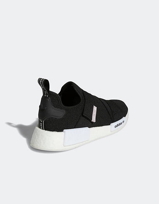 

Черно-белые кроссовки adidas Originals NMD_R1