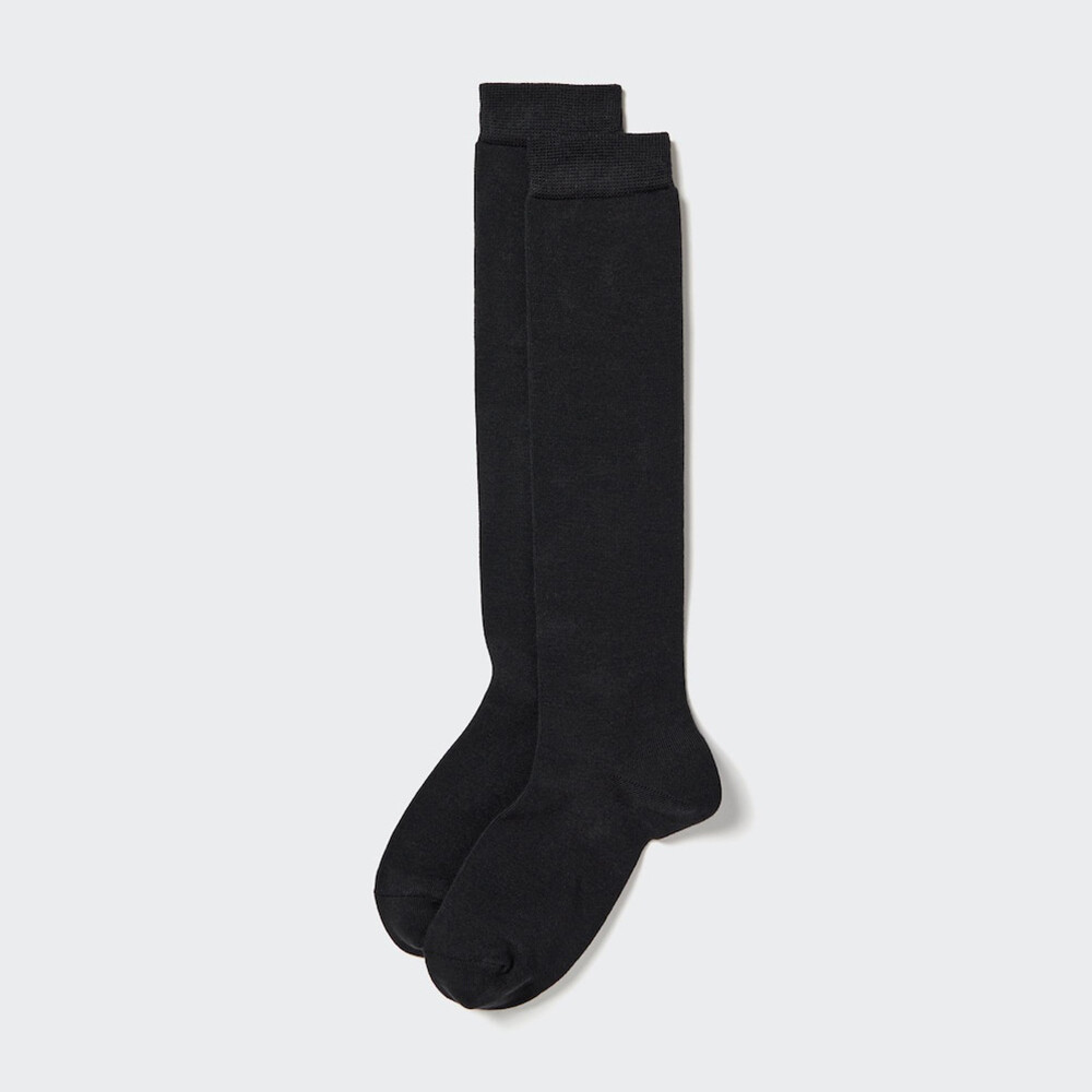 

Женские носки Uniqlo HEATTECH высокие, черный
