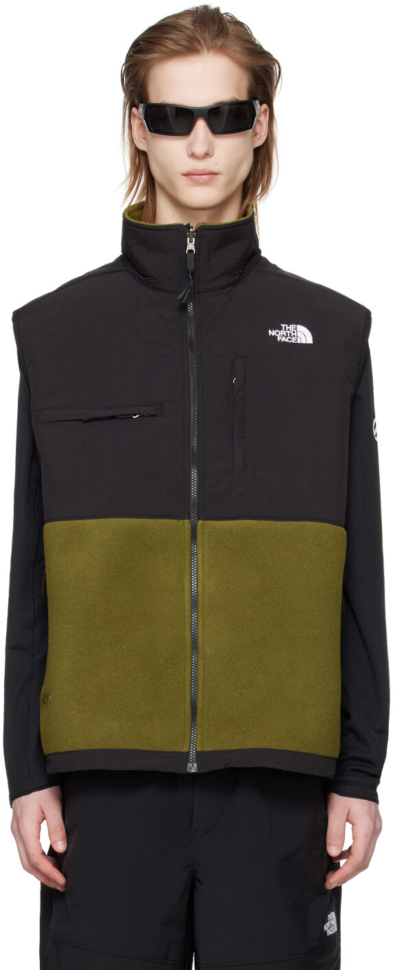 

Хаки и черный жилет Денали The North Face