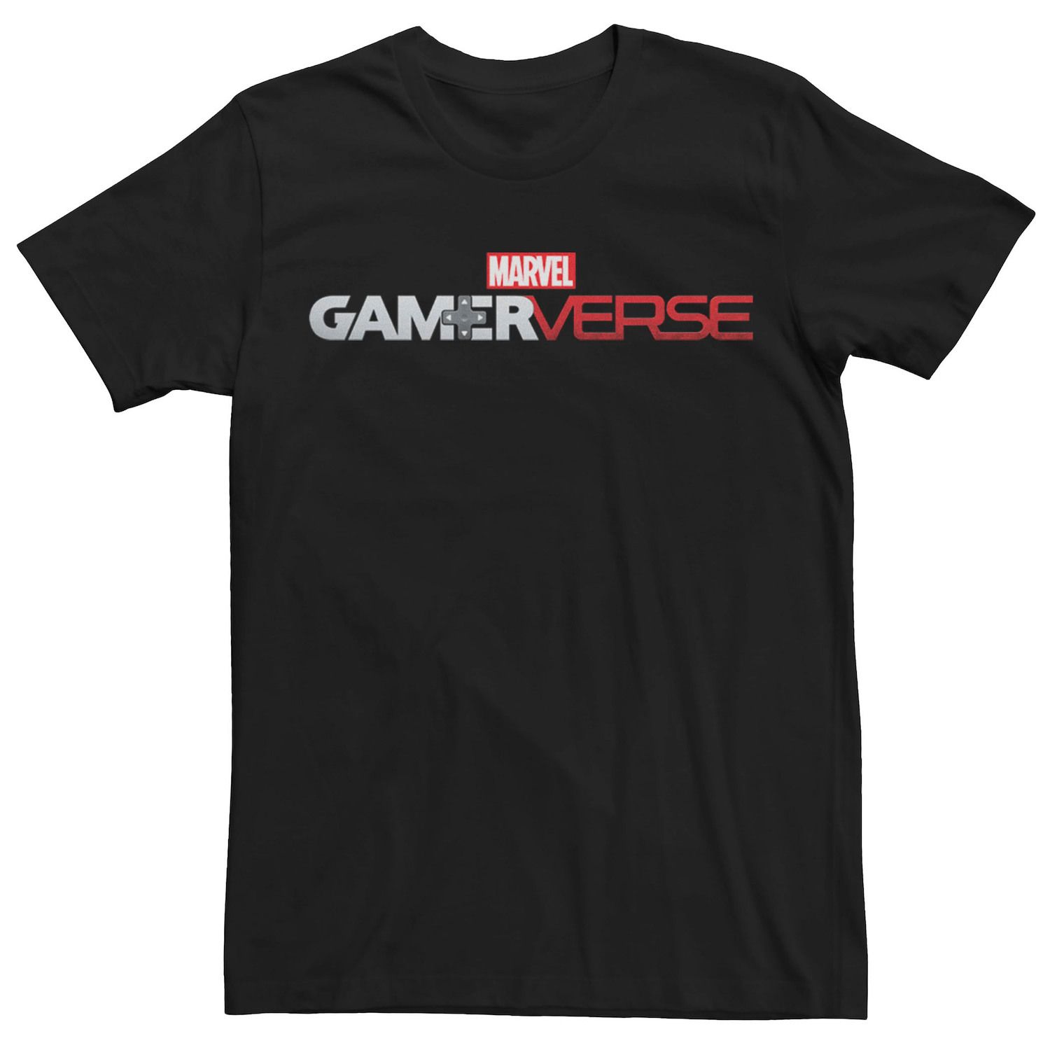 Мужская футболка с простым логотипом Marvel Gamerverse Licensed Character