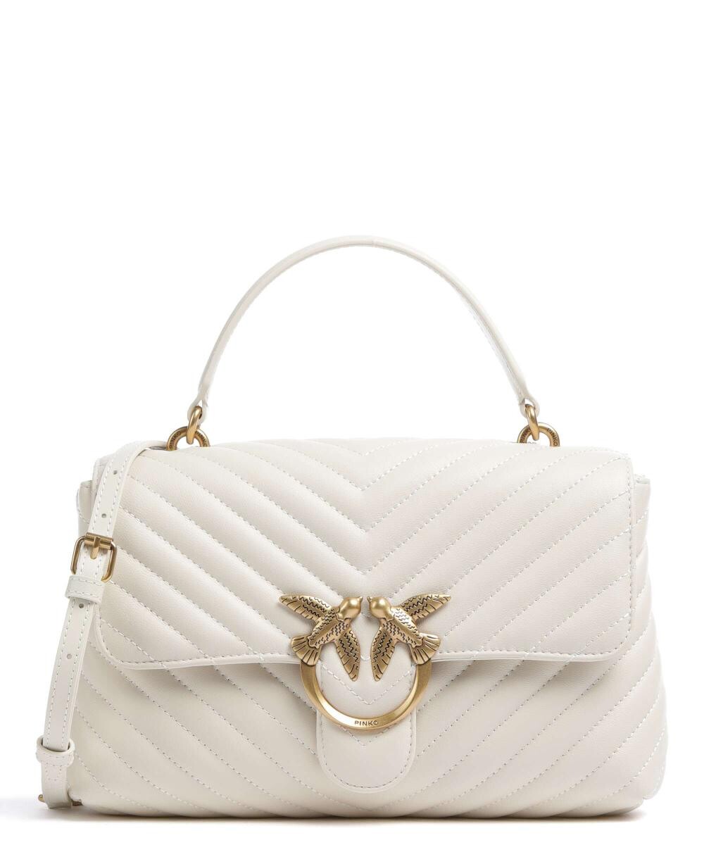 

Сумочка Love Lady Puff Classic из овчины Pinko, белый