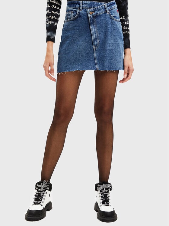 

Джинсовая юбка стандартного кроя Desigual, синий