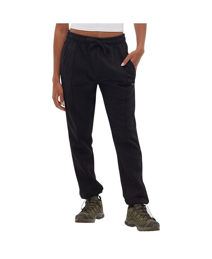 

Джоггеры с логотипом Lacen и защипами Bench, черный