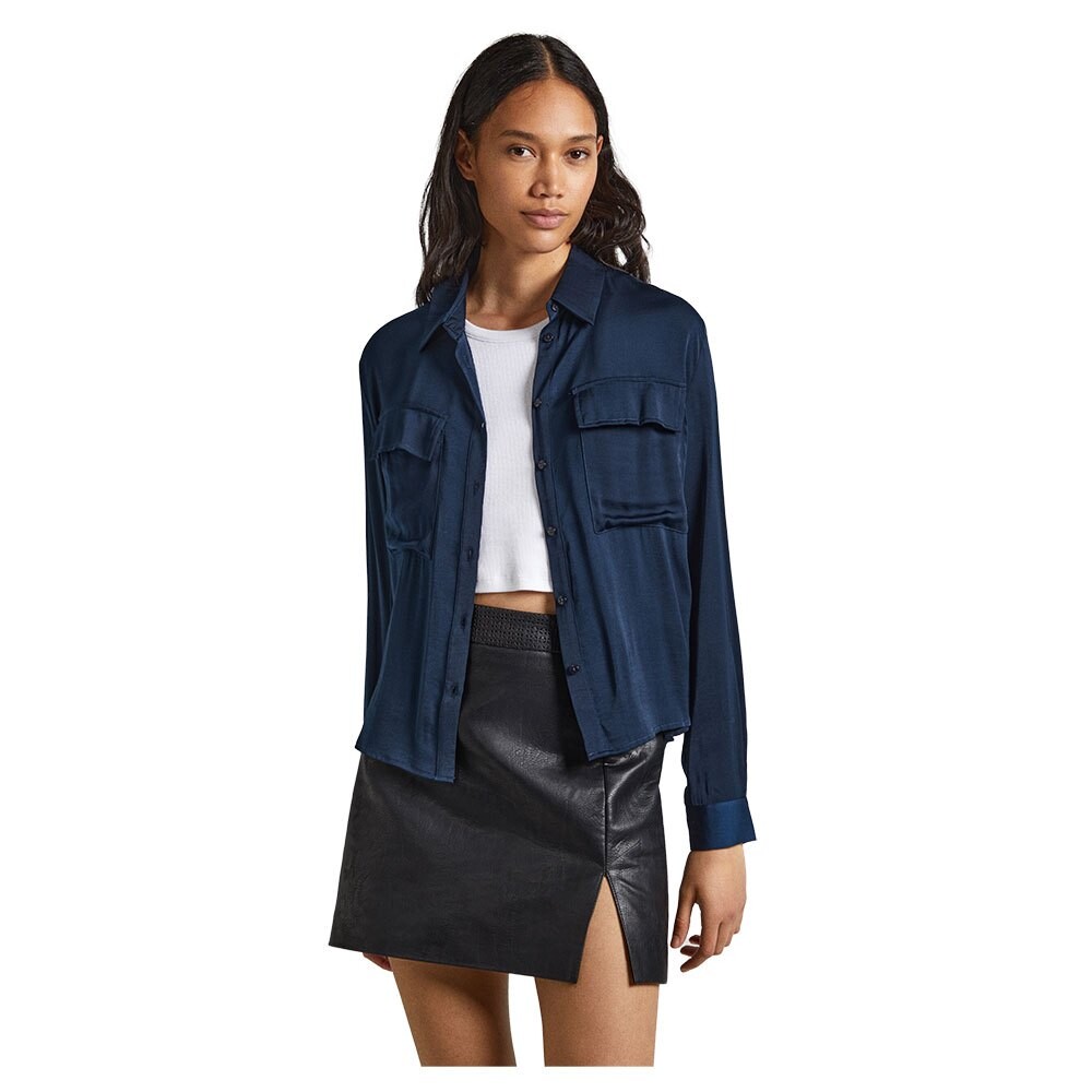 

Рубашка Pepe Jeans Ixone, синий
