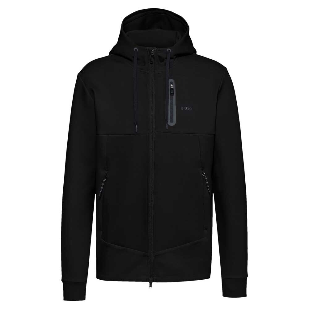 

Толстовка BOSS Sariq 10250074 Full Zip, черный