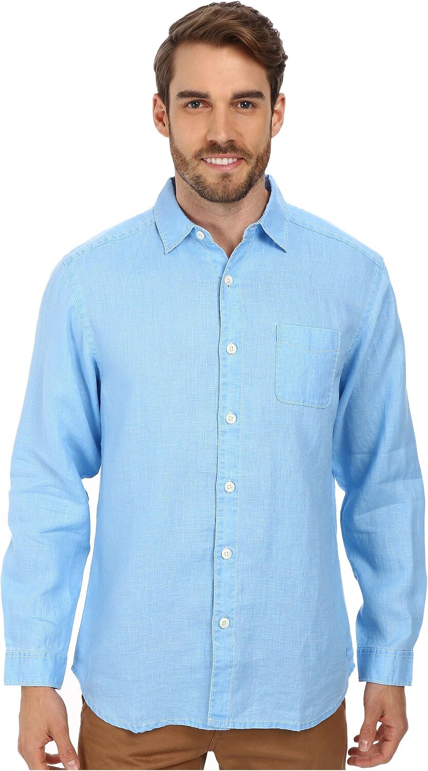 

Рубашка с длинным рукавом Sea Glass Breezer Tommy Bahama, цвет Blue Yonder