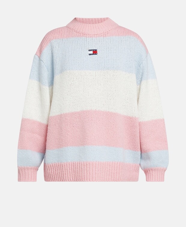 

Джемпер с длинными рукавами Tommy Jeans, розовый