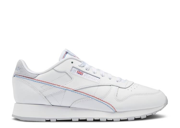 

Кроссовки Reebok CLASSIC LEATHER 'WHITE VECTOR BLUE', белый
