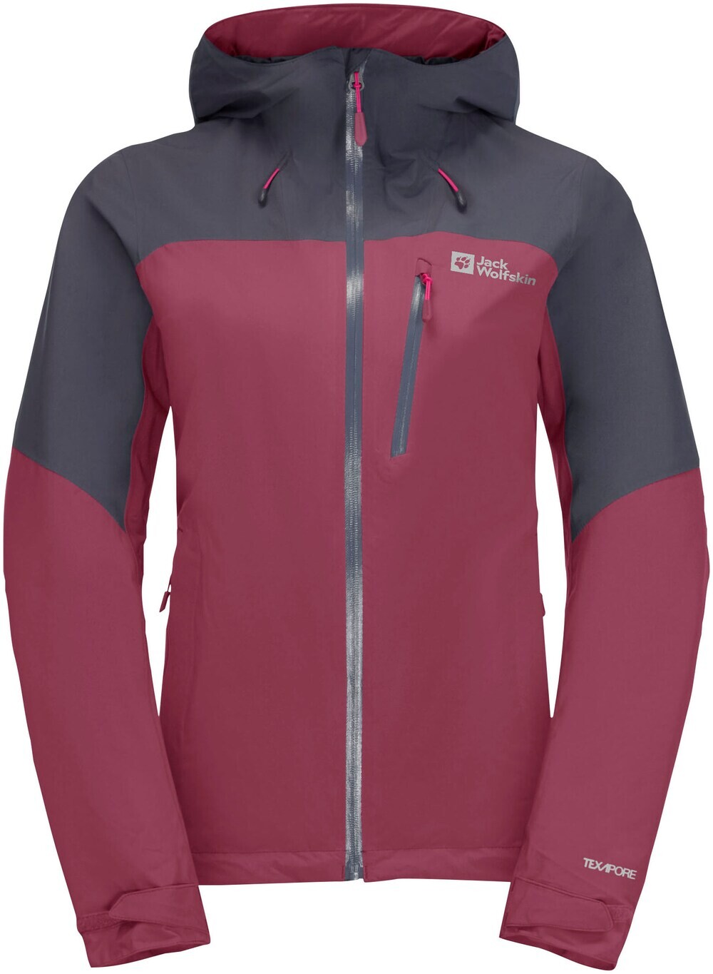 

Уличная куртка JACK WOLFSKIN, розовый