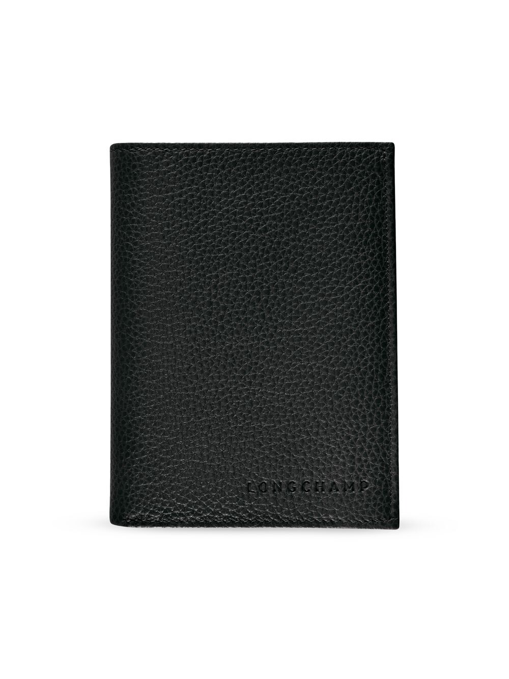 

Кожаный бумажник Le Foulonné Bifold Longchamp, черный