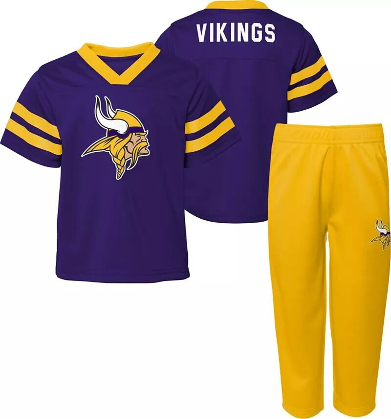 

Комплект футболок для младенцев команды Nfl Team Apparel Minnesota Vikings Redzone