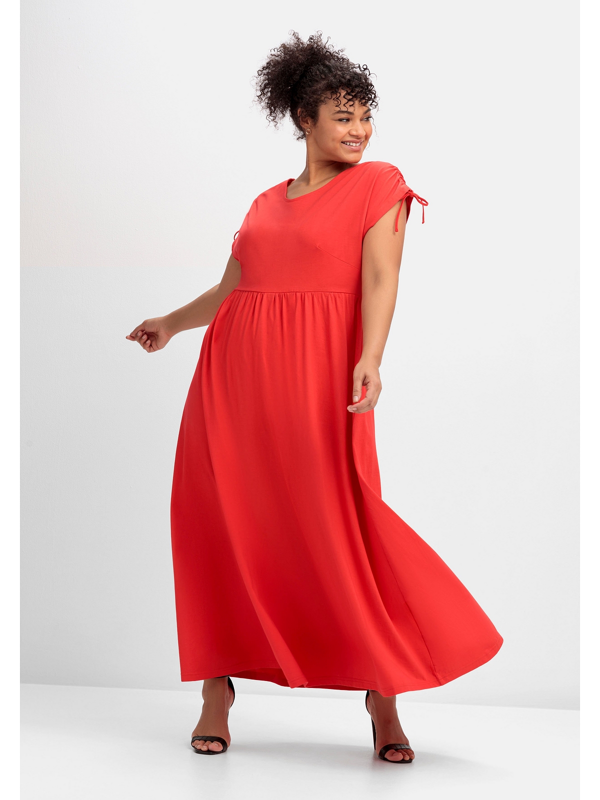 Платье sheego Jersey, красный