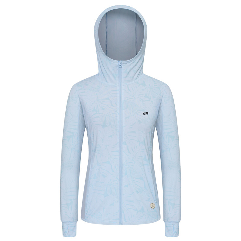 

Солнцезащитная одежда унисекс Jeep Spirit, цвет Women's maple leaf light blue