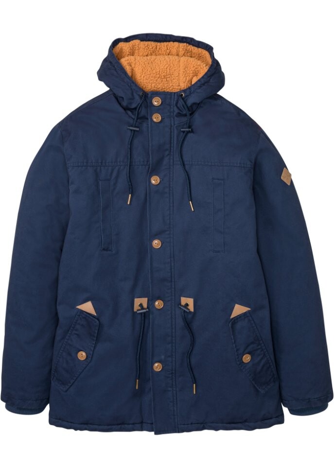 

Куртка с капюшоном John Baner Jeanswear, синий