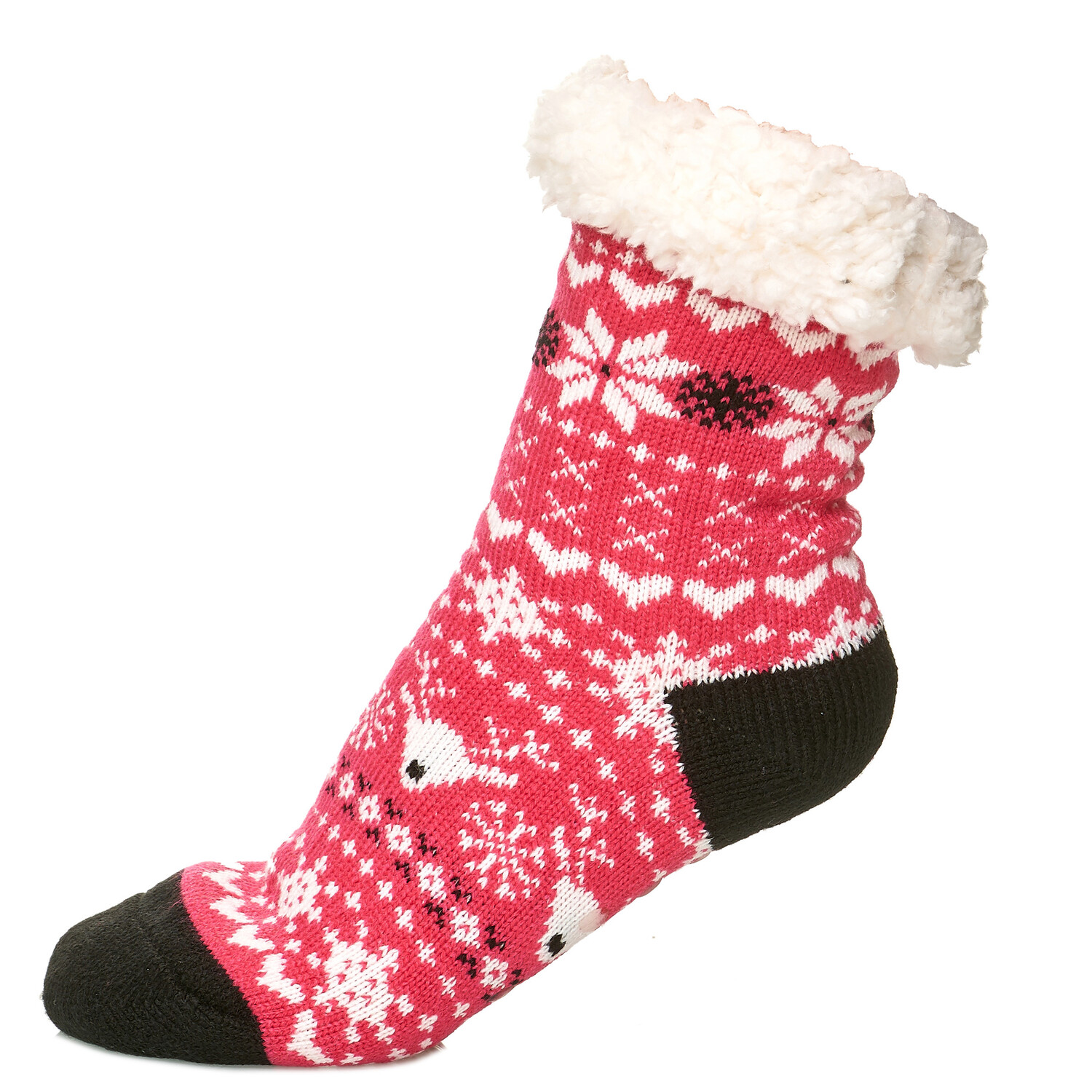 

Носки Arizona Shopping Thermo Kuschel Anti Rutsch Sohle Gefüttert, розовый