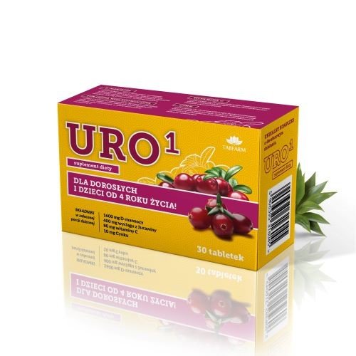 Virde, Uro1 для мочевыводящих путей растительное средство уронорм для защиты мочевыводящих путей 30 шт