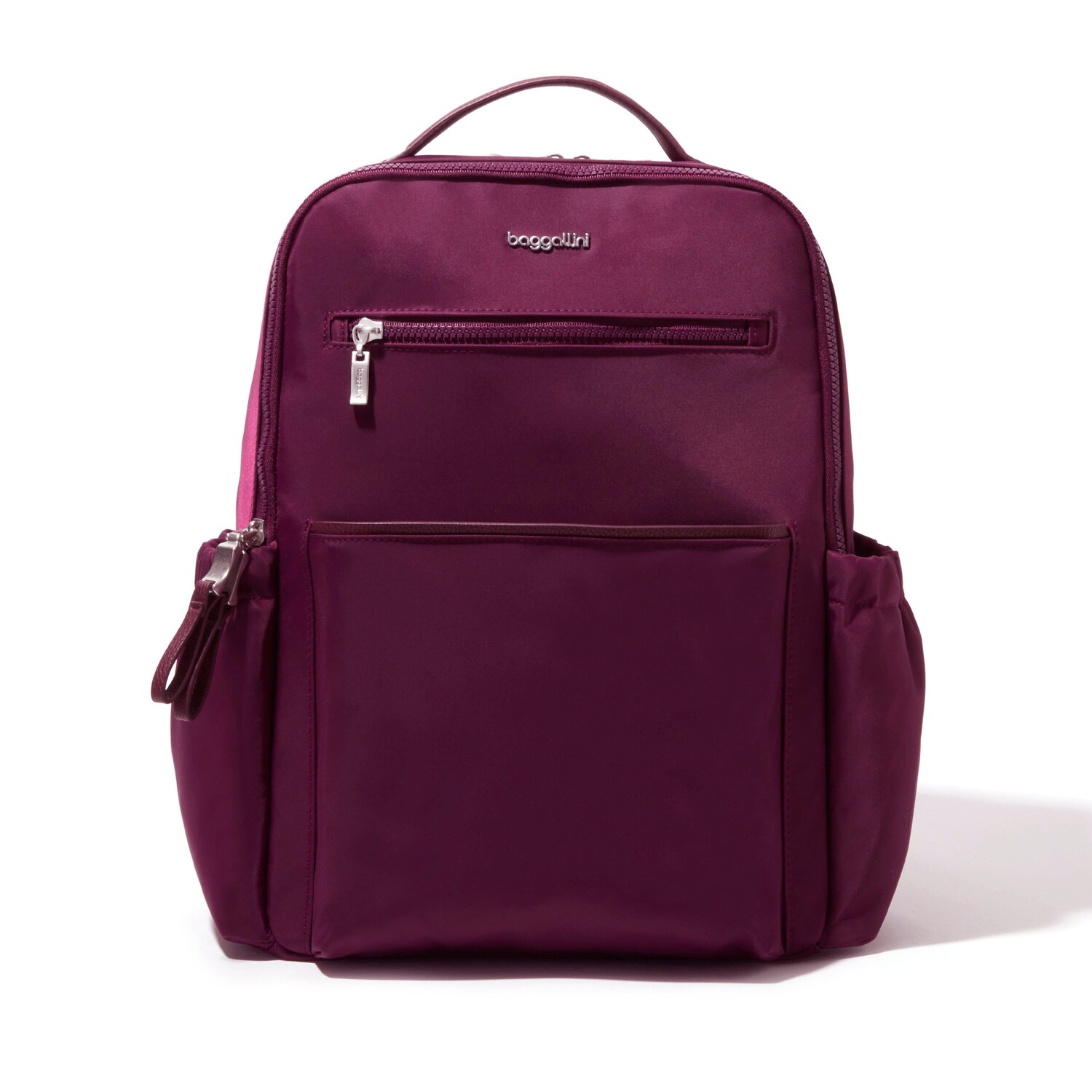 

Baggallini Tribeca Расширяемый рюкзак для ноутбука, цвет Mulberry