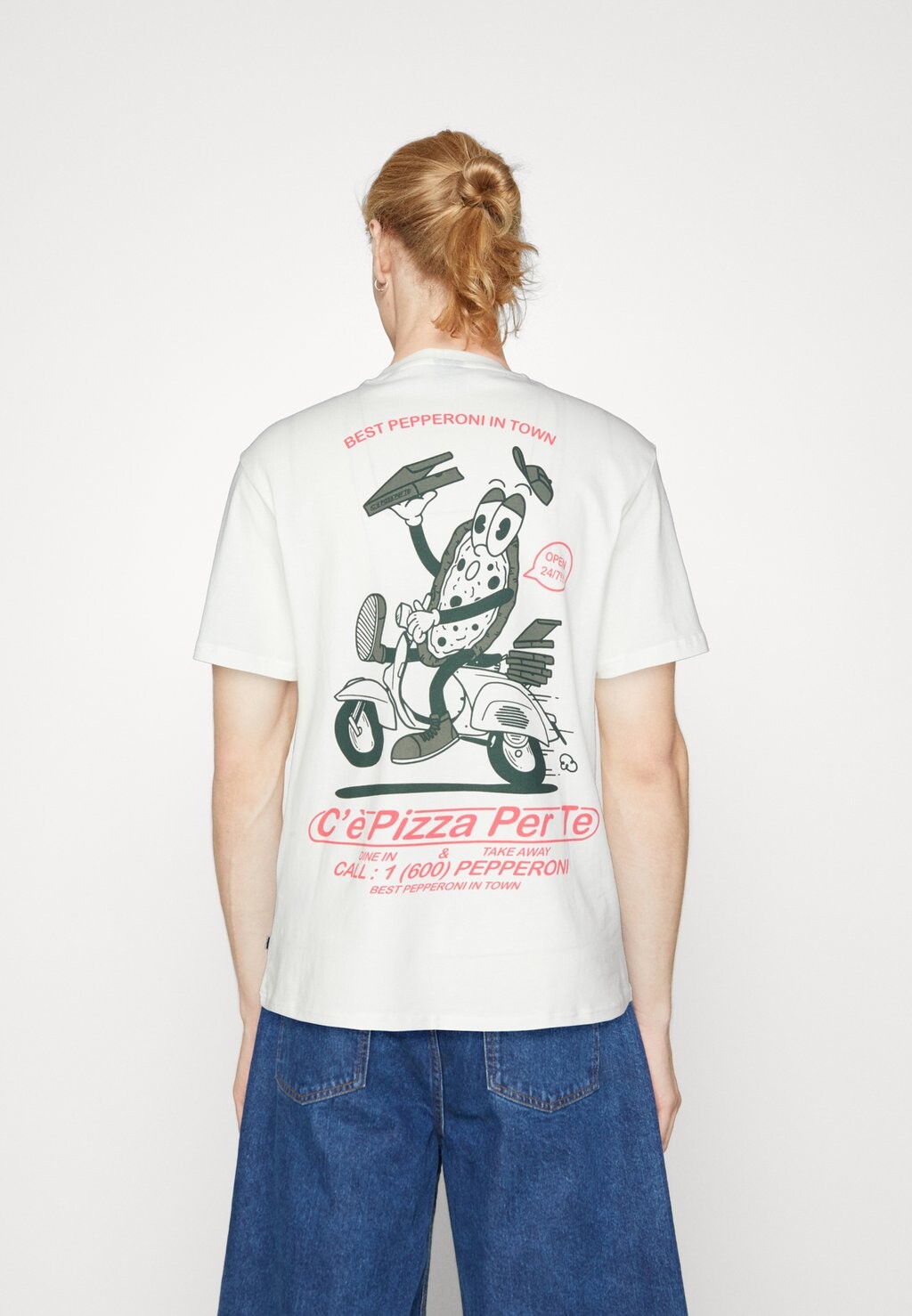 

Футболка с принтом ONSBRYCE FUNNY UNISEX Only & Sons, Cloud Dancer