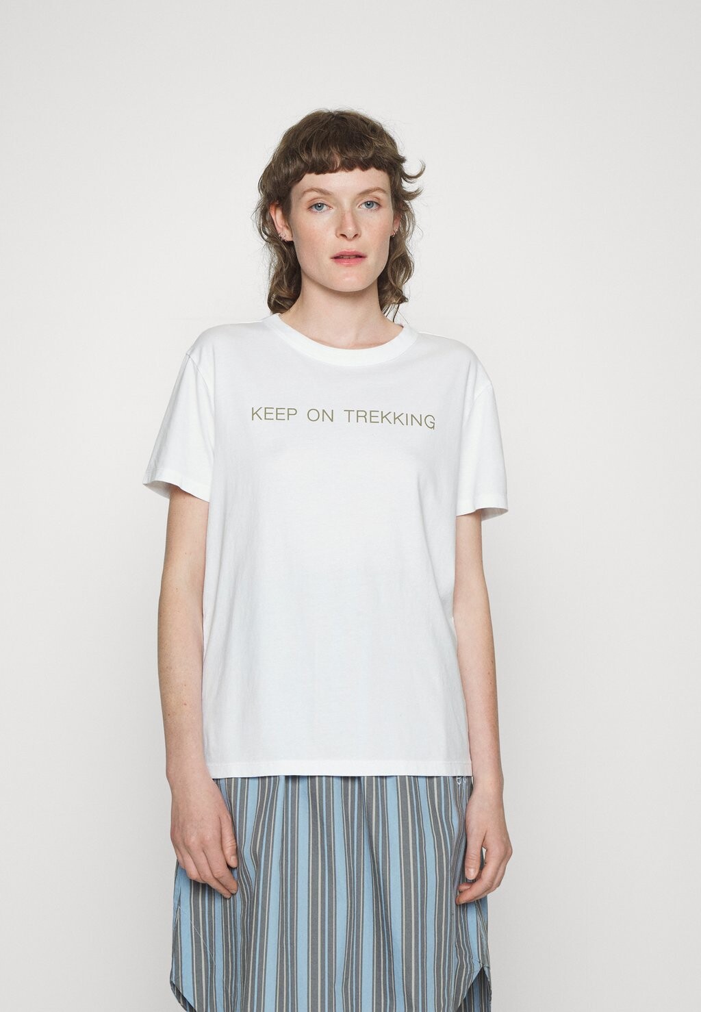

Футболка с принтом Madewell, белый