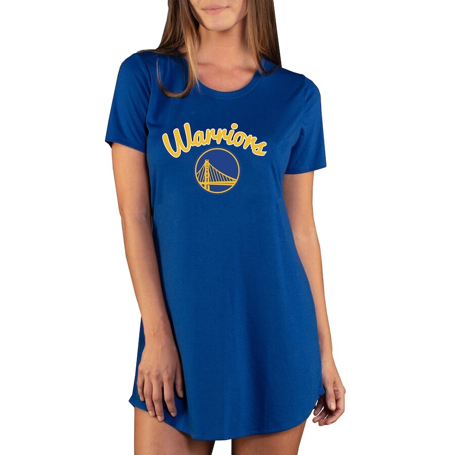 

Ночная рубашка Concepts Sport Golden State Warriors, роял