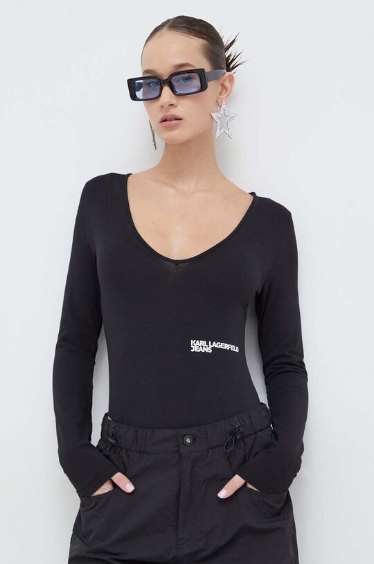 

Купальник Karl Lagerfeld Jeans, черный