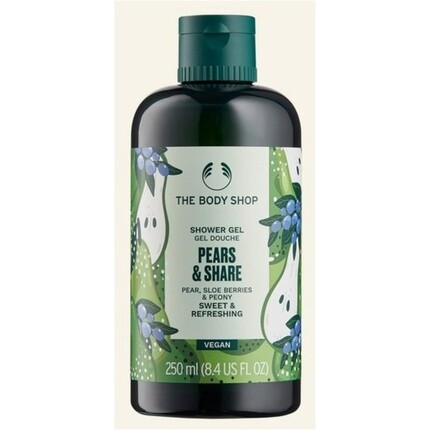 

The Body Shop Pears & Share Pear Sloe Berries Peony Гель для душа для веганов, 250 мл