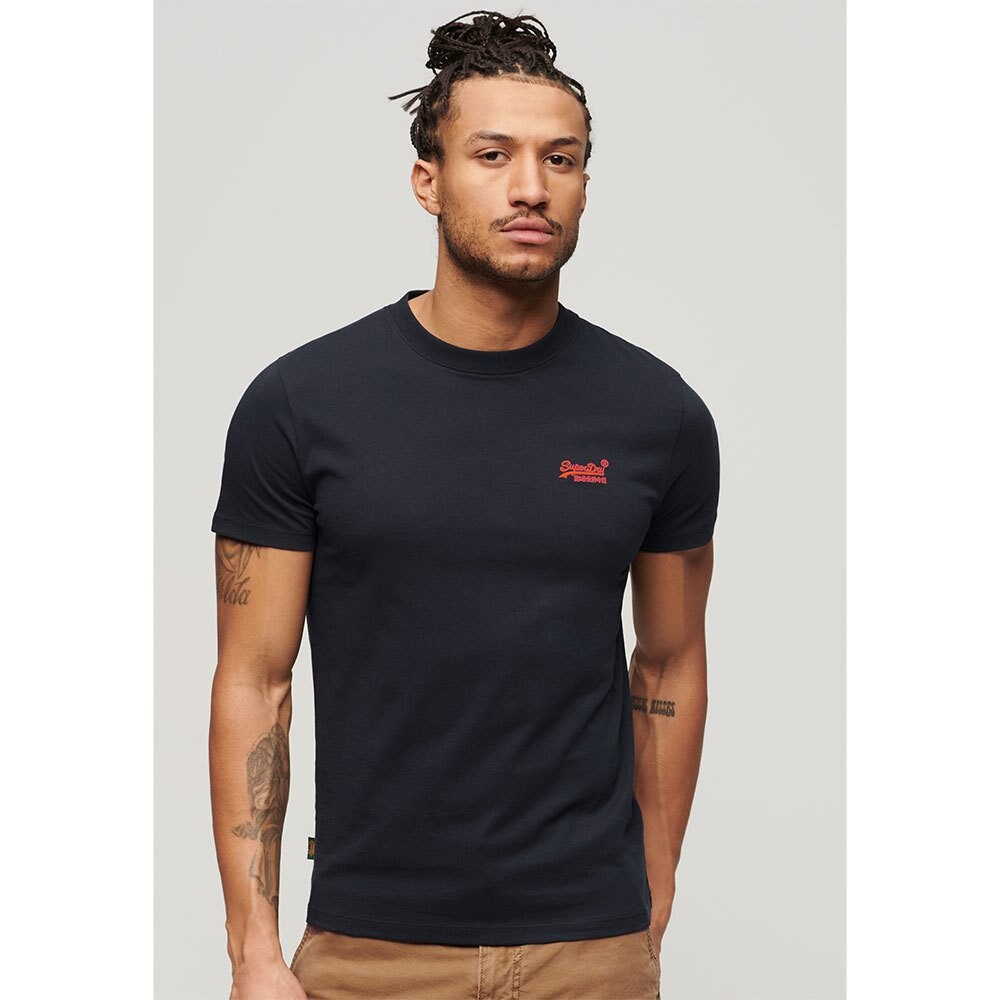 

Футболка Superdry Essential Logo Emb Neon, синий