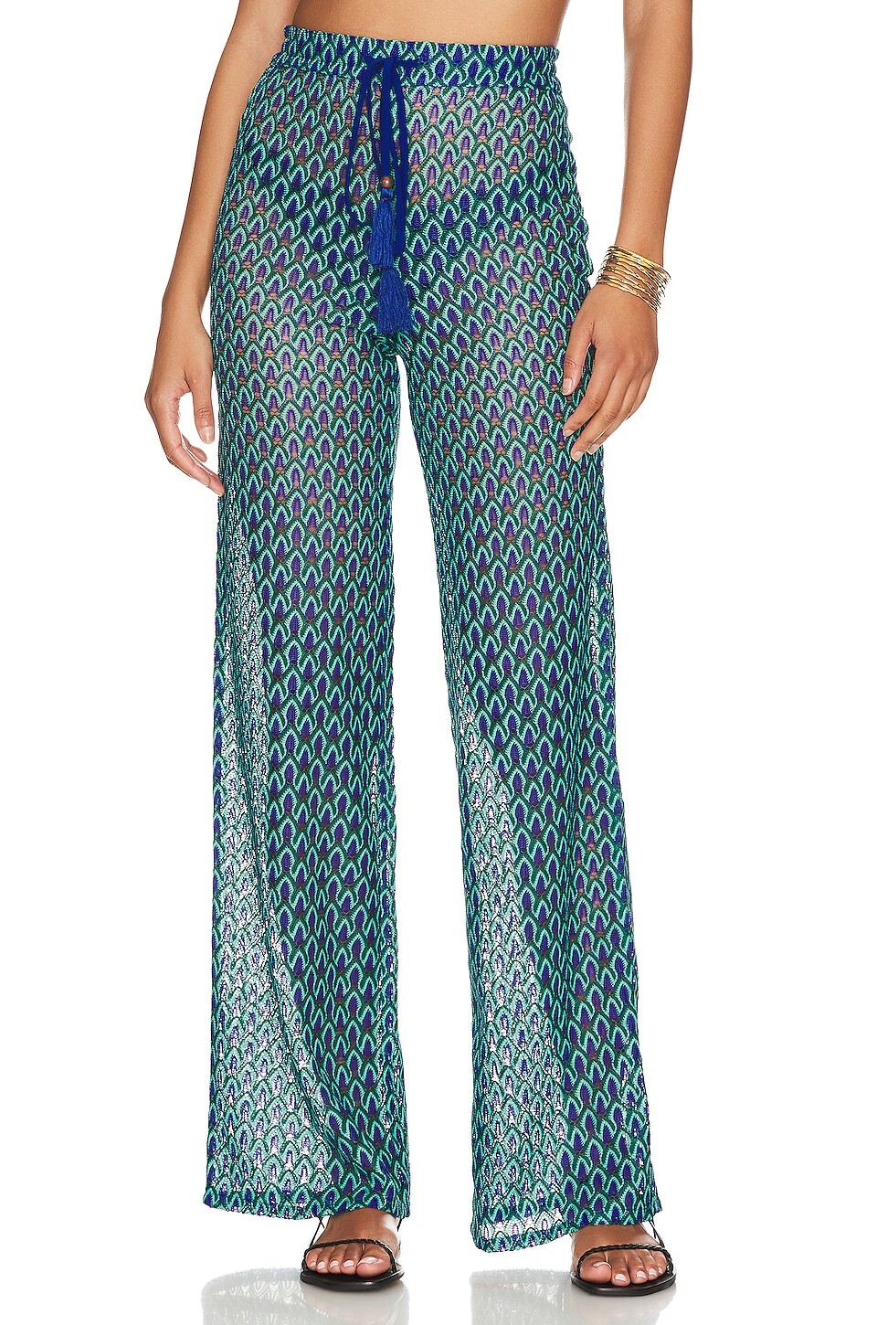 

Лыжные брюки House of Harlow 1960 x REVOLVE Saskia, цвет Blue Multi