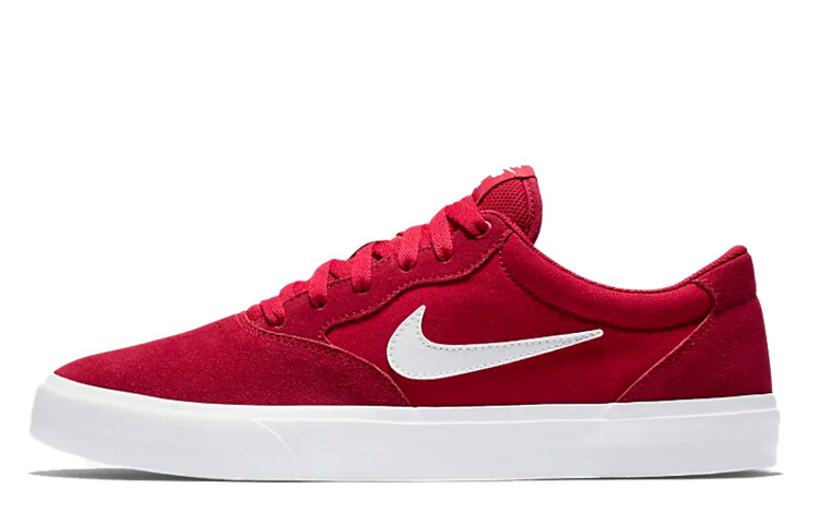 

Кроссовки унисекс для скейтбординга Nike SB Chron белый/красный