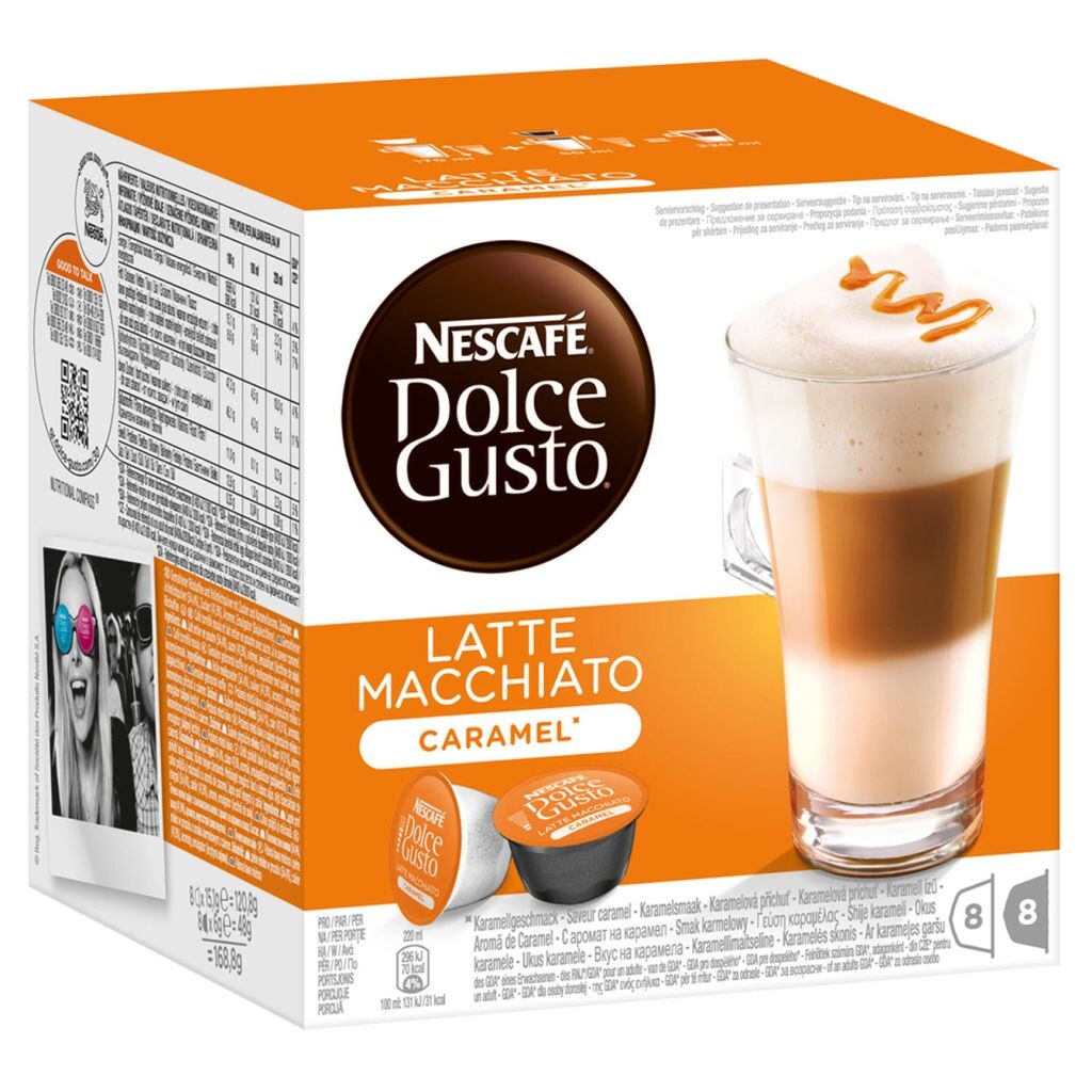 

Nescafé Dolce Gusto Латте Маккиато Карамель | 8 порций