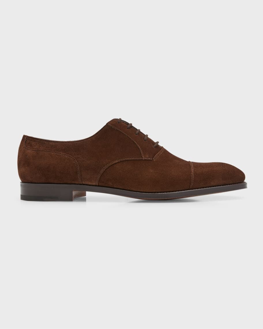 

Мужские замшевые оксфорды Hartland Brogue John Lobb