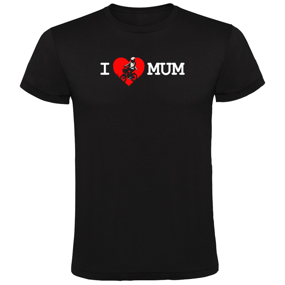Футболка Kruskis I Love Mum, черный джемпер i love mum для будущей мамы 42 размер