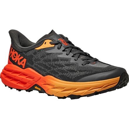 

Широкие беговые кроссовки Speedgoat 5 мужские HOKA, цвет Castlerock/Flame