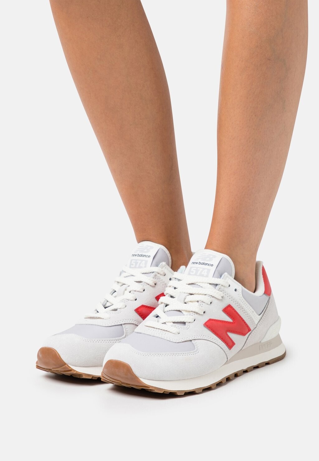 

Кроссовки New Balance U574, сплав / белый