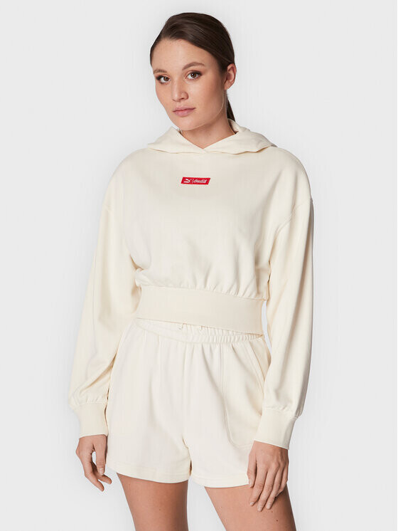 

Толстовка свободного кроя Puma, экрю