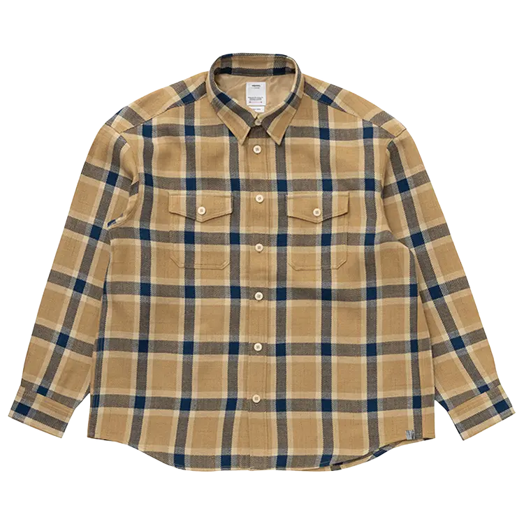 

Лонгслив Visvim Lumber 'Beige', желтый