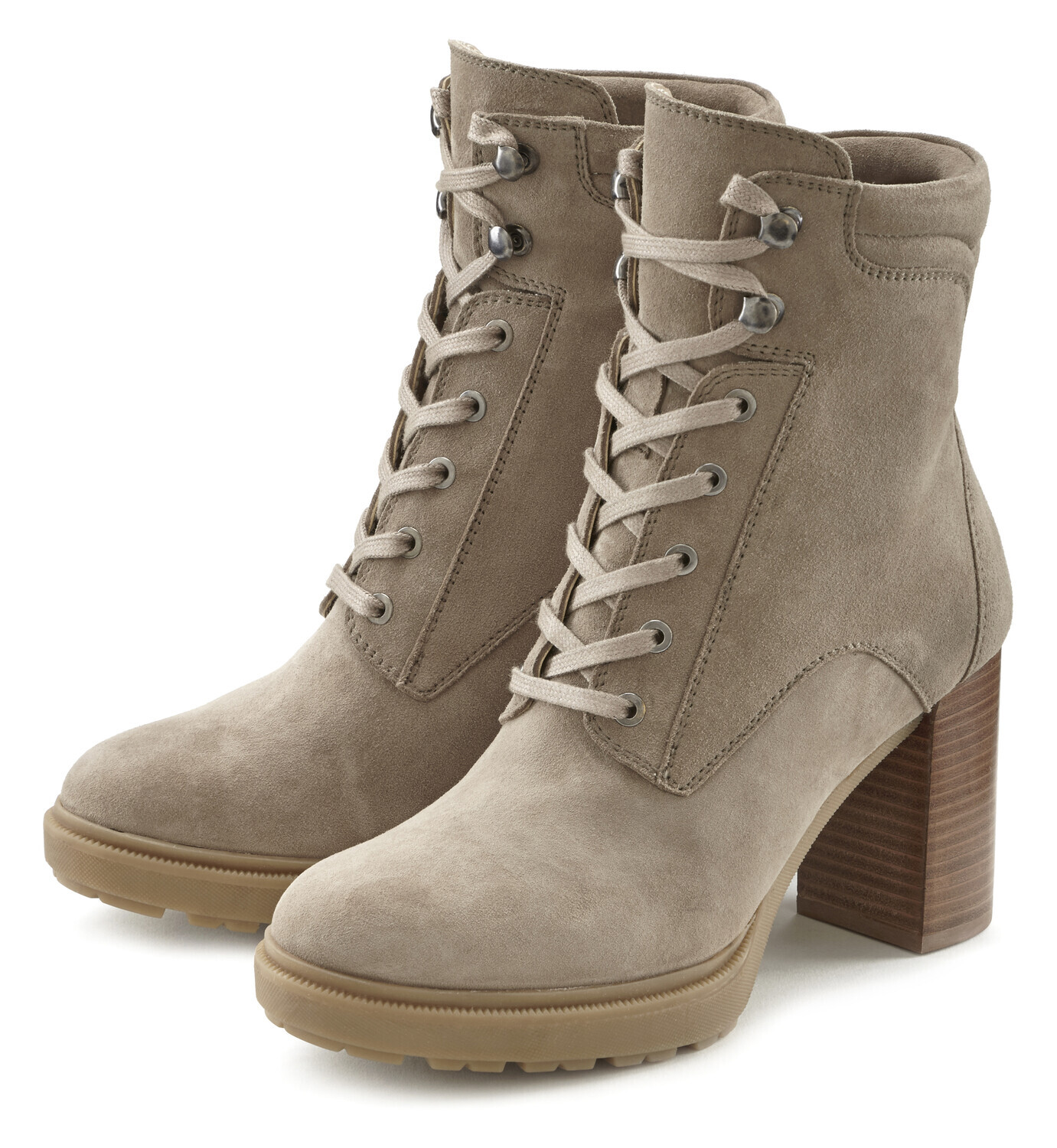 

Ботильоны LASCANA High Heel, серо-коричневый