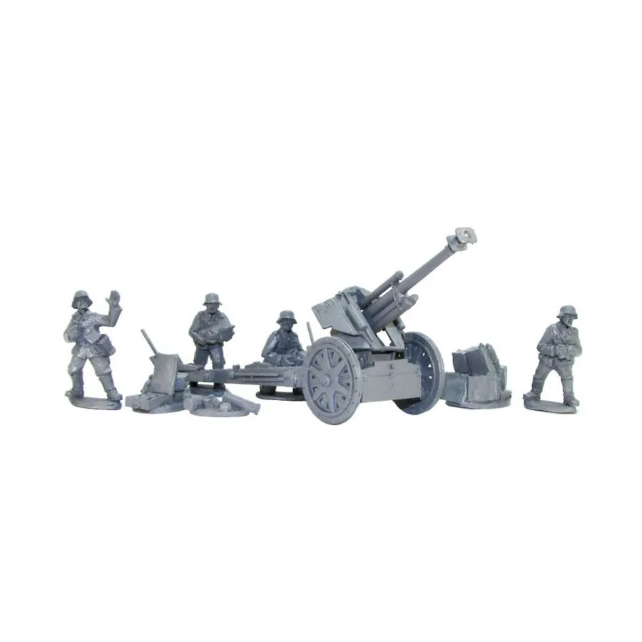 

Блицкриг Немецкая 10,5cm leFH 18 Medium Artillery, Bolt Action - German - Blitzkrieg (28mm)