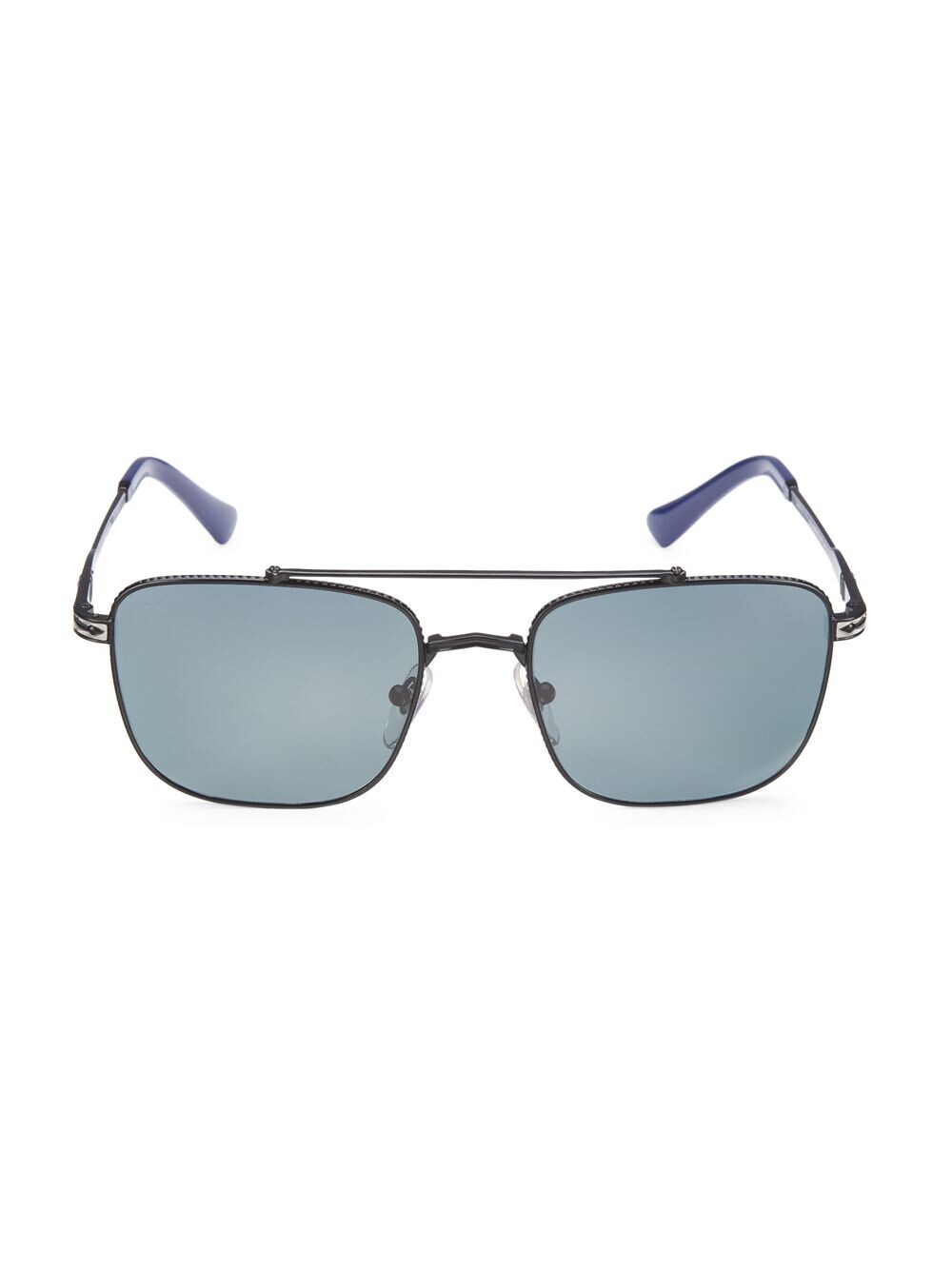 

Квадратные солнцезащитные очки 55 мм Persol, черный