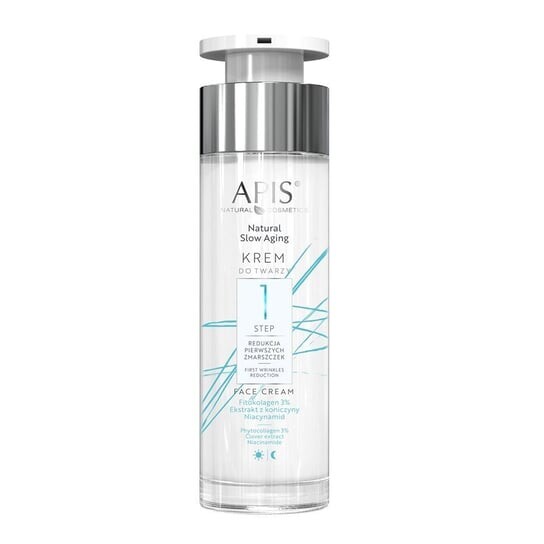 

Крем для лица, шаг 1, уменьшение первых морщин, 50 мл Apis, Natural Slow Aging