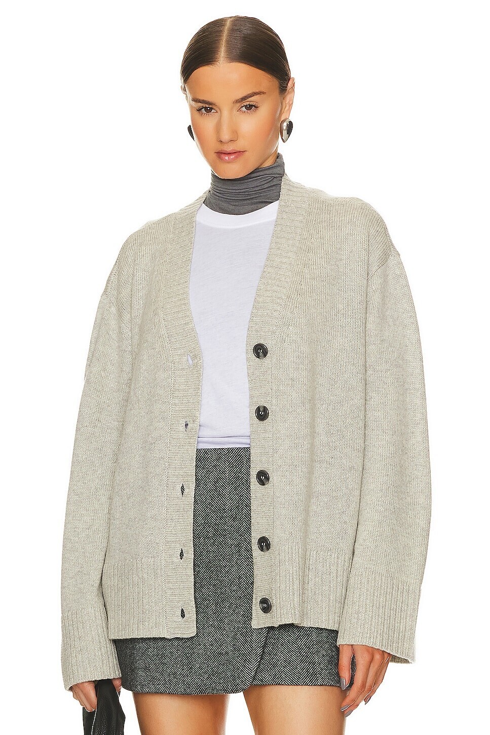 

Кардиган L'Academie Nalo, цвет Light Heather Grey