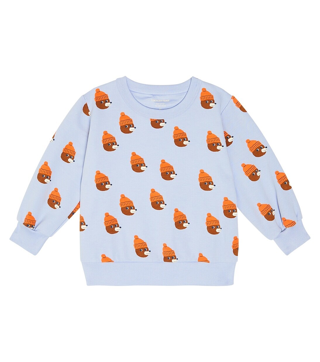 

Толстовка bears из хлопкового джерси Tinycottons, синий