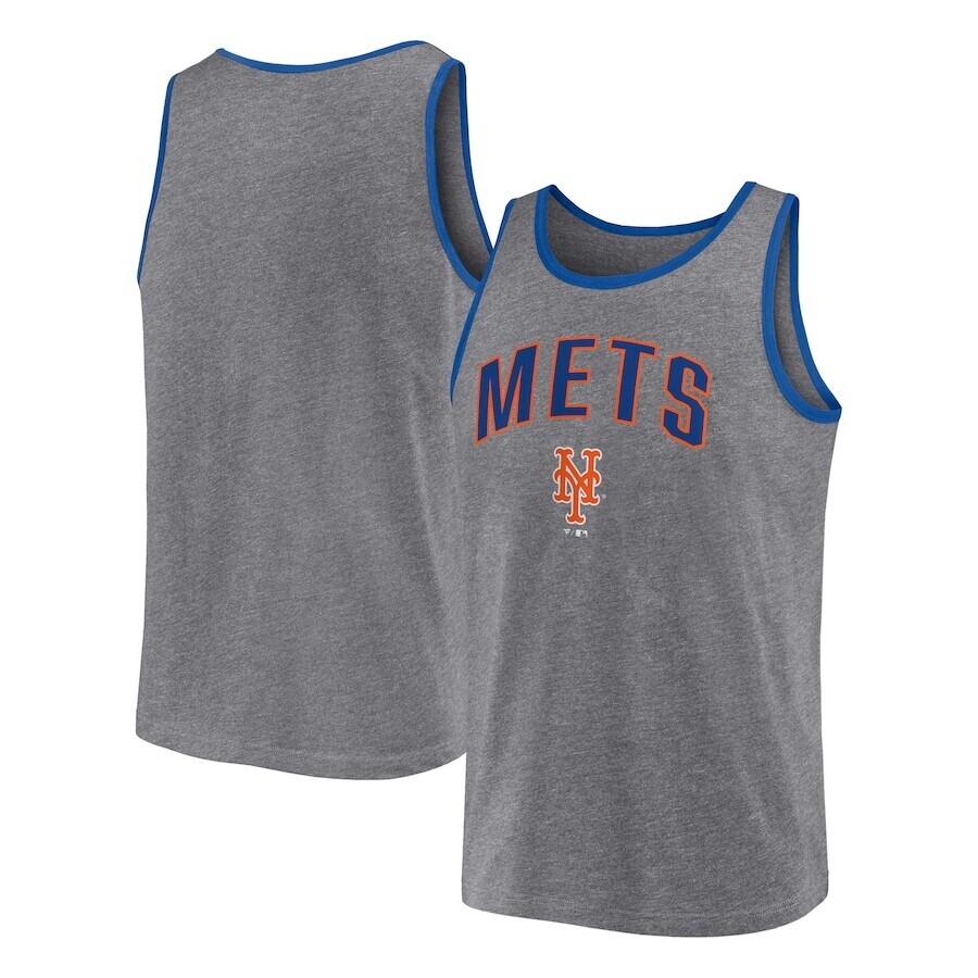 

Майка Fanatics Branded New York Mets, серый