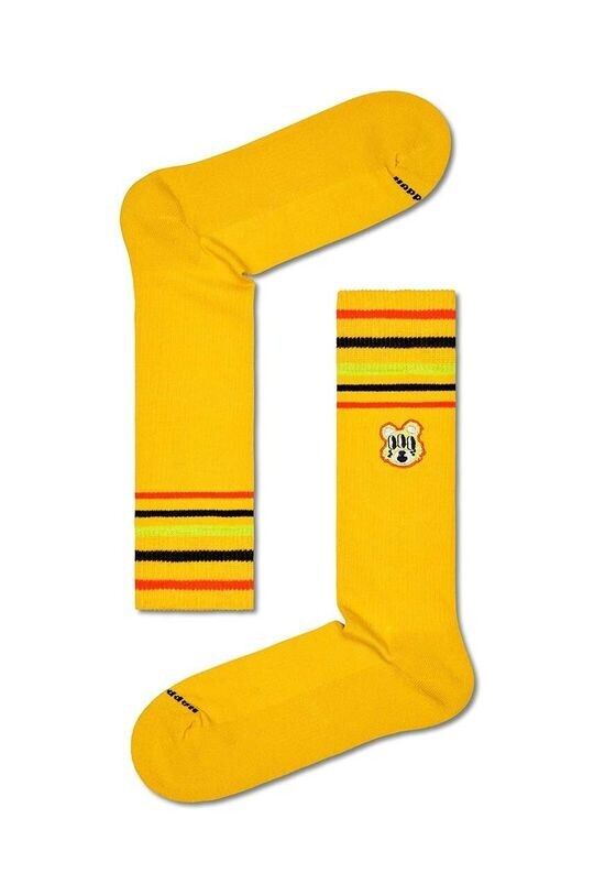 

Носки Bear With Me Crew Happy Socks, желтый