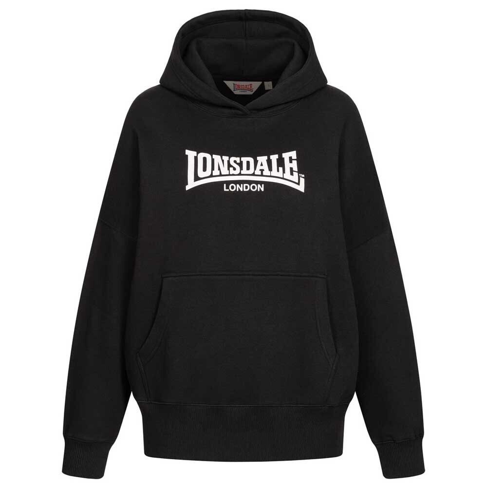 Худи Lonsdale Stringston, черный