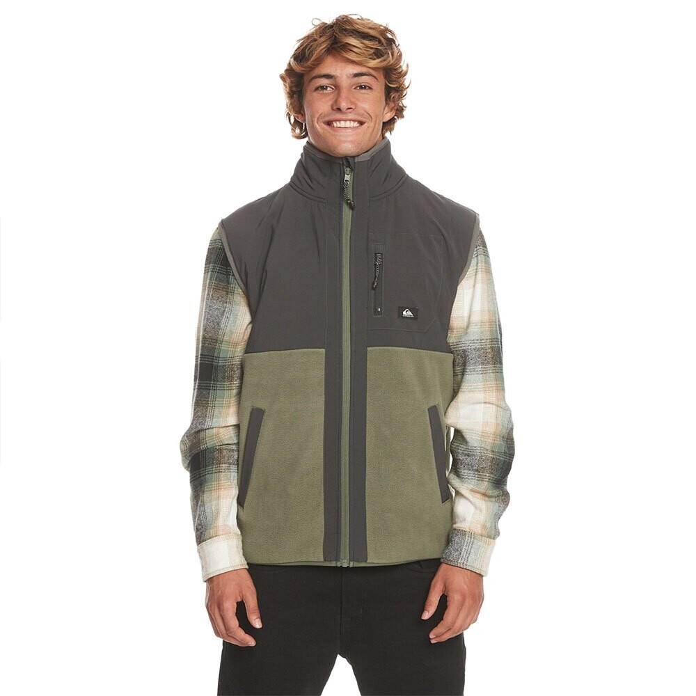 

Жилет Quiksilver Fz Polar, зеленый