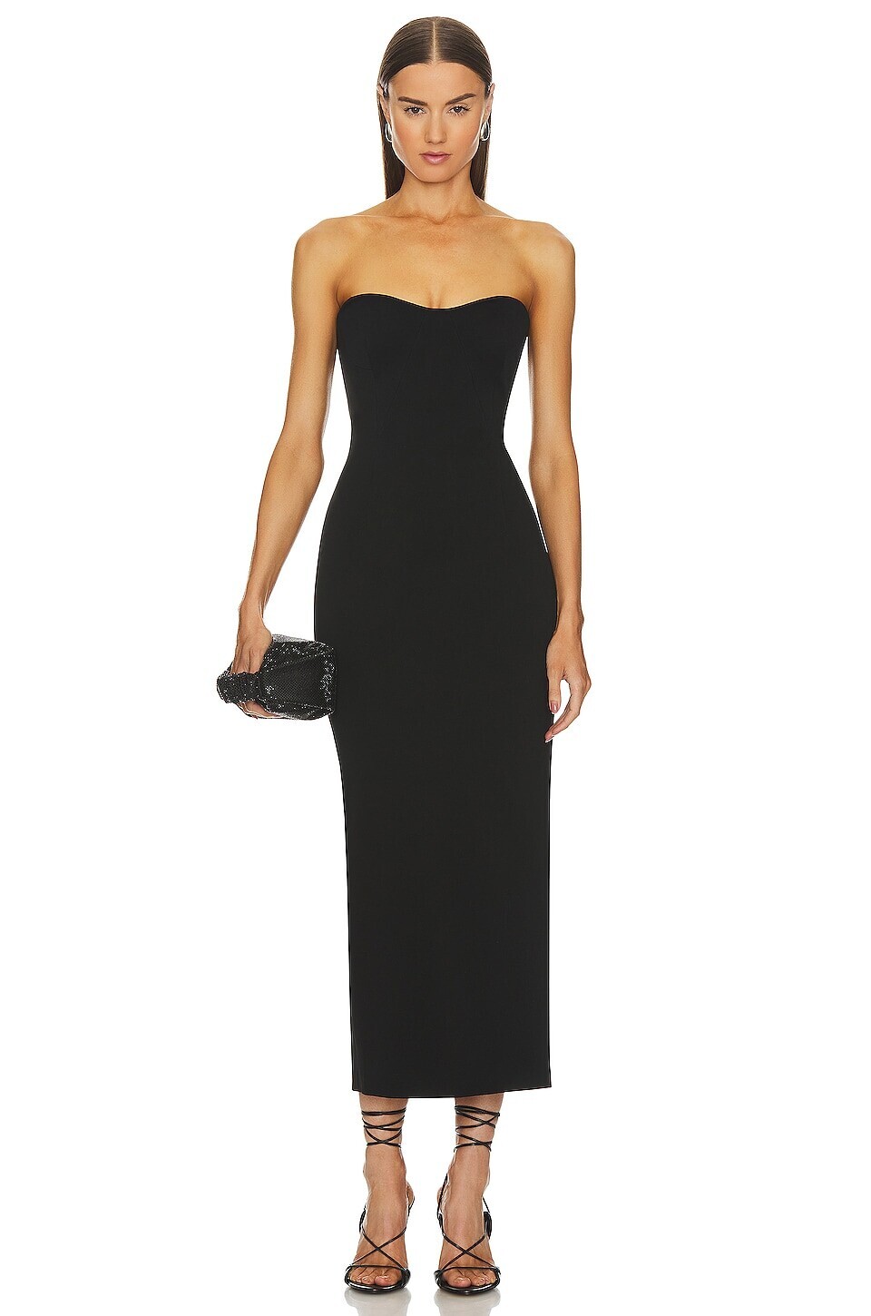 

Платье SIMKHAI Caspian Bustier, черный
