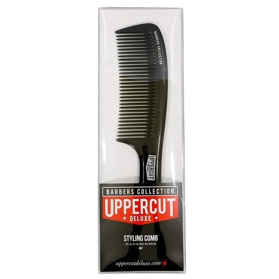 Парикмахерская расческа Uppercut Deluxe BB7 Styling Comb Black